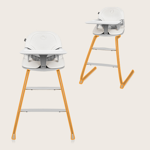 Lionelo Dalia Grey Stone Natural – 2-in-1-Hochstuhl
